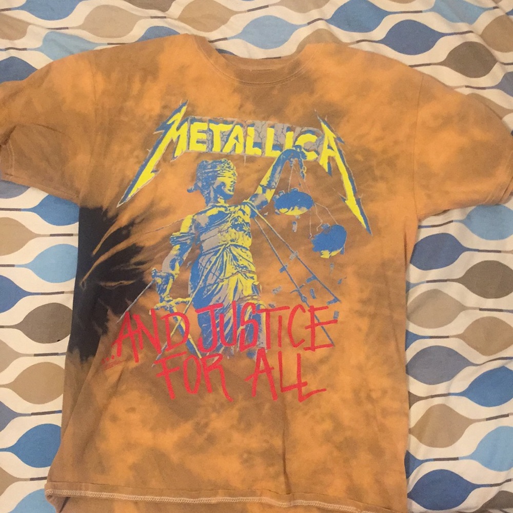 Tie Dye Metallica Shirt